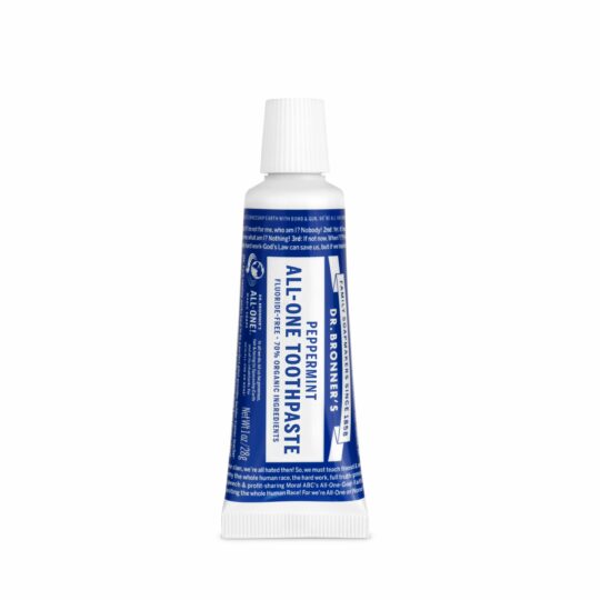 Dentifrice naturel - Menthe poivrée - Format voyage