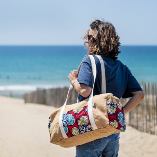 Sac week-end de la collection Wax de Poropango