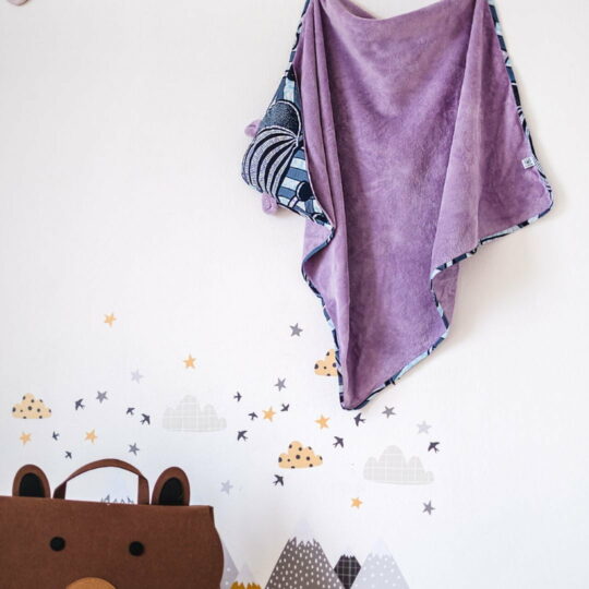 Coffret naissance de la collection Lila bleu de Poropango