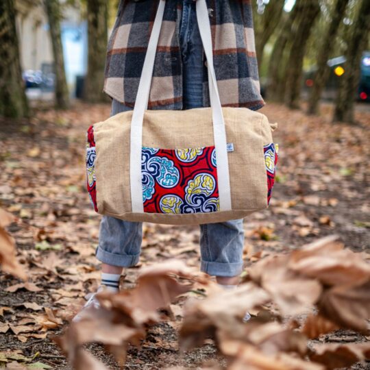 Sac week-end de la collection Wax de Poropango
