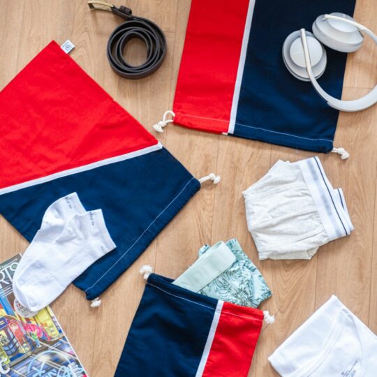 Sacs d'organisation de la collection French Touch de Poropango