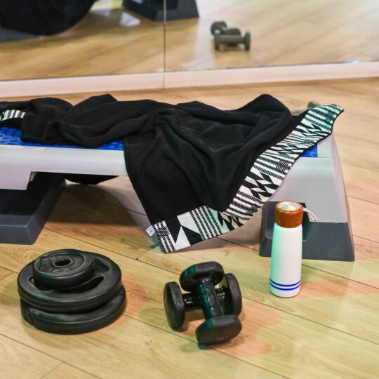 Salle de sport : Drap de douche de la collection Kita de Poropango