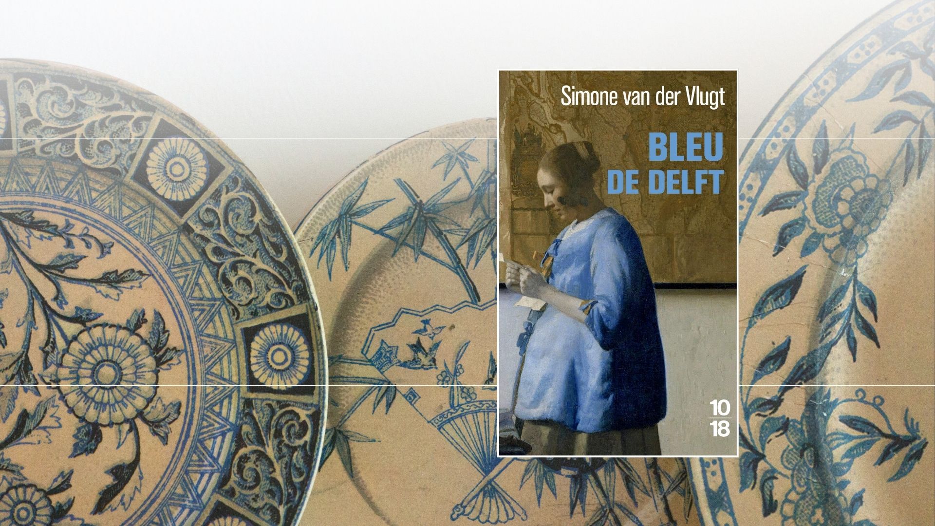 Couverture du livre Bleu de Delft de Simone Van Der Vlugit