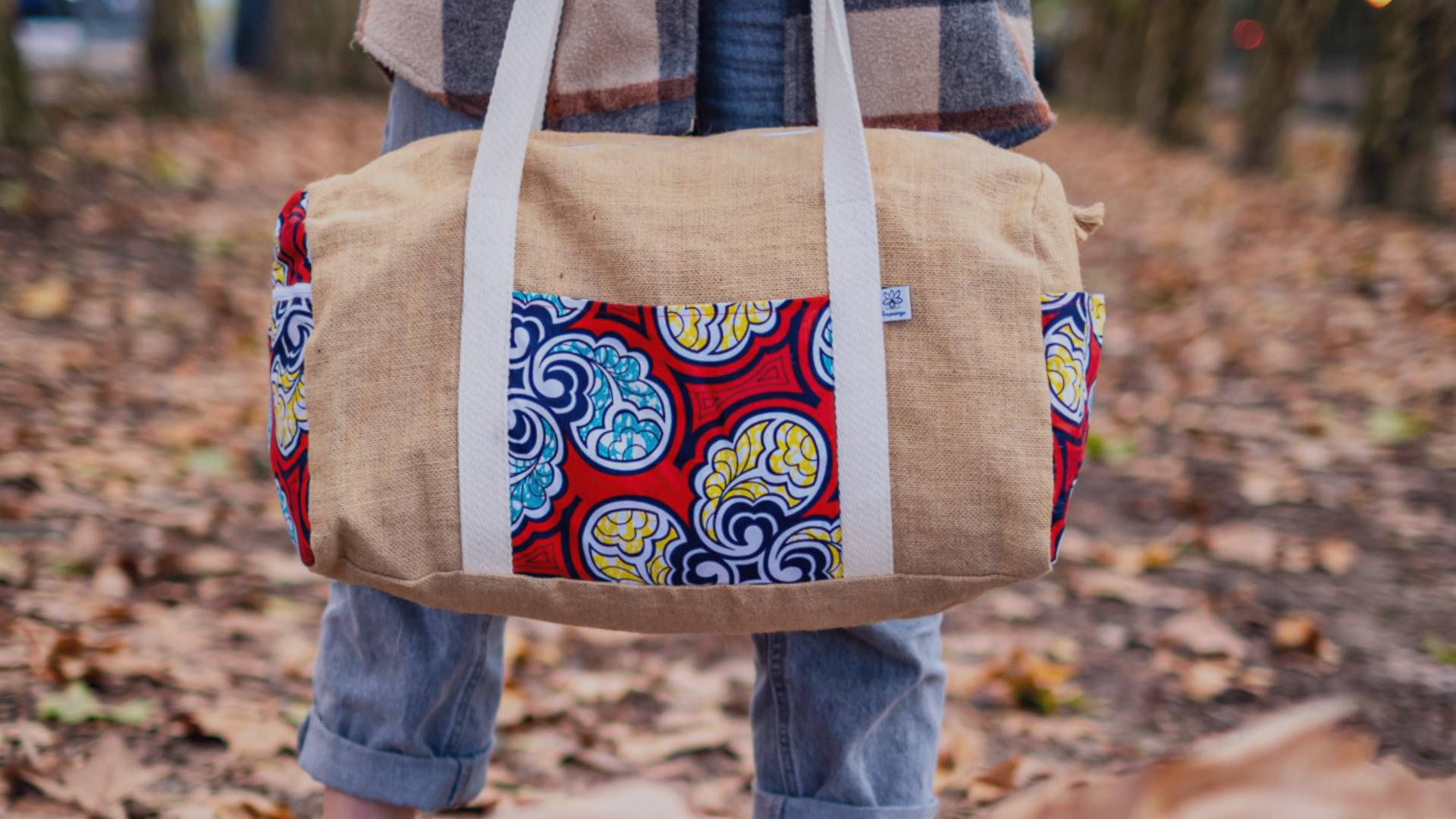 Sac week-end de la collection Wax de Poropango