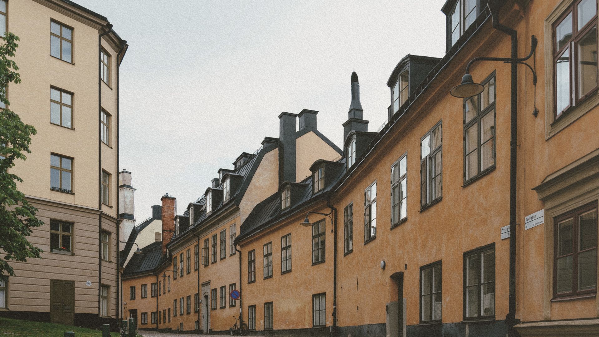 Suede-Stockholm-Sodermalm-Rue Vue d’ensemble de Stockholm, capitale suédoise entre traditions et modernité, toile de fond de la série Destinée suédoise
