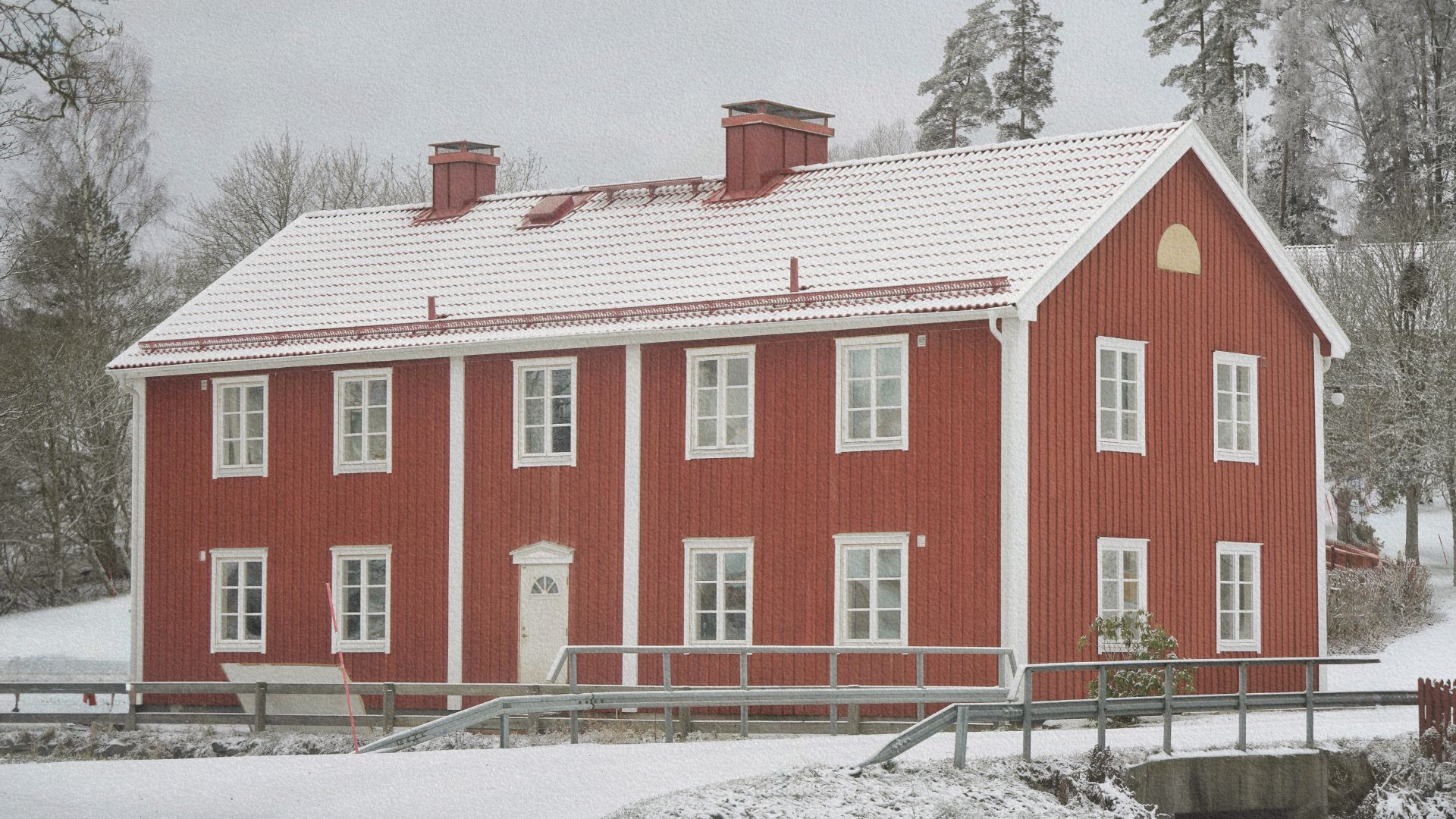 Maisons colorées et port historique de Bergen, Norvège