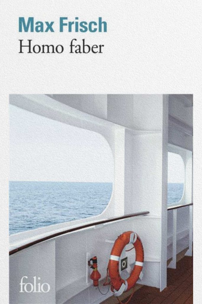 Couverture du roman Homo Faber de Max Frisch édition Folio