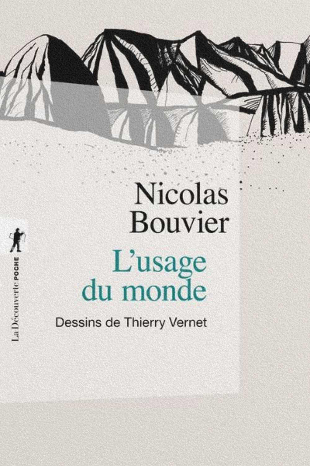 Couverture du livre L’Usage du monde de Nicolas Bouvier avec dessins de Thierry Vernet
