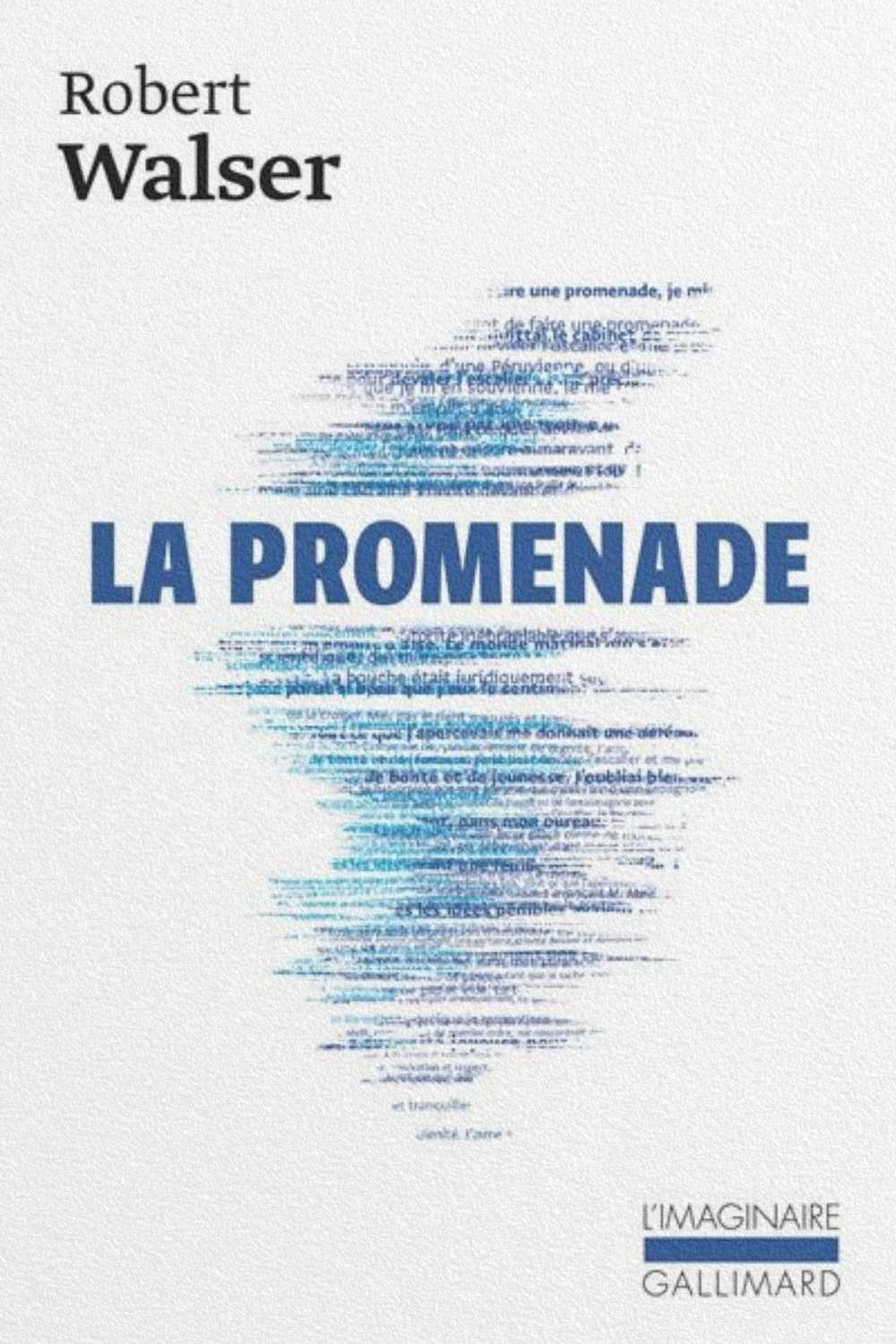 Couverture du livre La Promenade de Robert Walser édition Gallimard L’Imaginaire