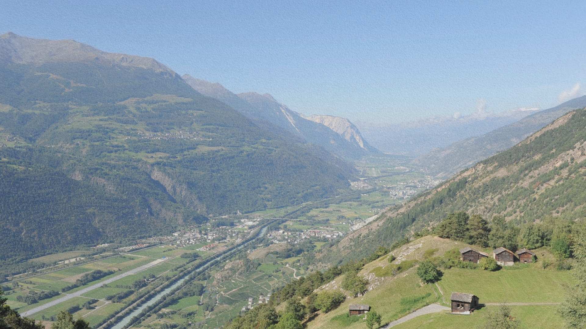 Village de Saint-Saphorin dans les vignobles de Lavaux au bord du lac Léman en Suisse