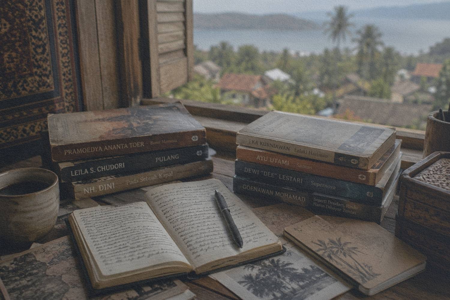 Passerelle-Indonesie-Litterature