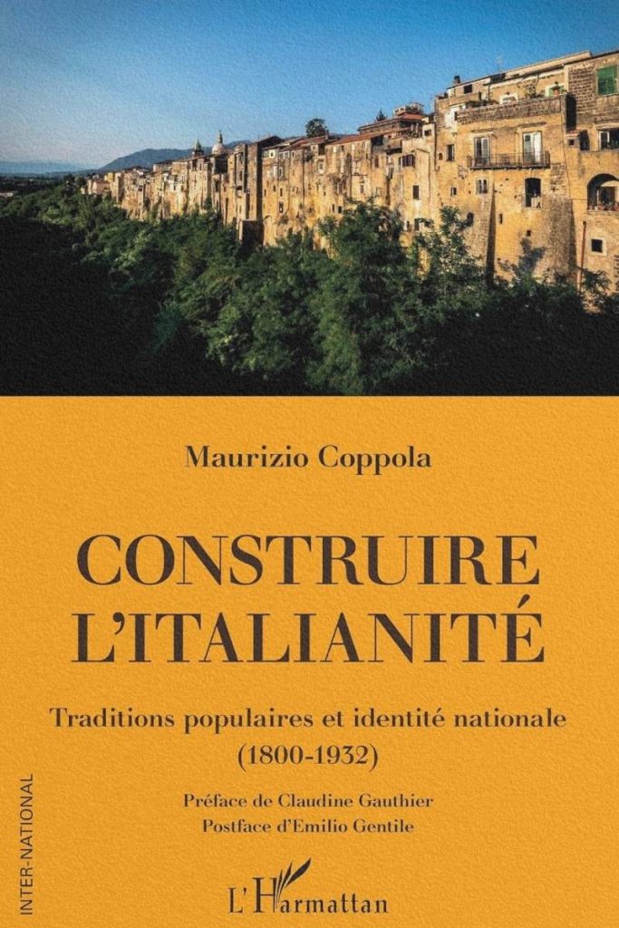 Couverture du livre Construire l'italianité de Maurizio Coppola.