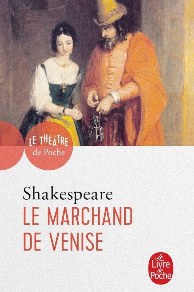 Couverture du livre « Le Marchand de Venise » de William Shakespeare.