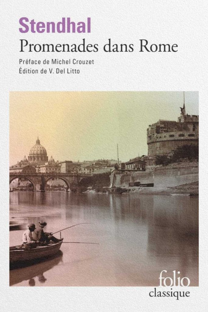 Couverture du livre "Promenades dans Rome" de Stendhal