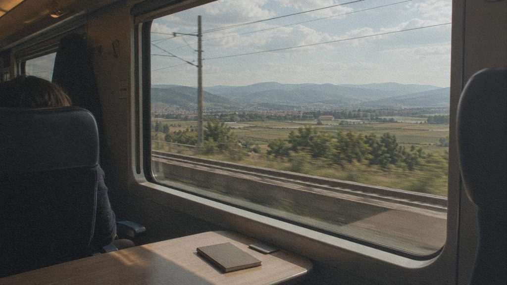Voyage en train à travers l’Italie, comme celui qui conduit Eva du Haut-Adige jusqu’à Reggio de Calabre.