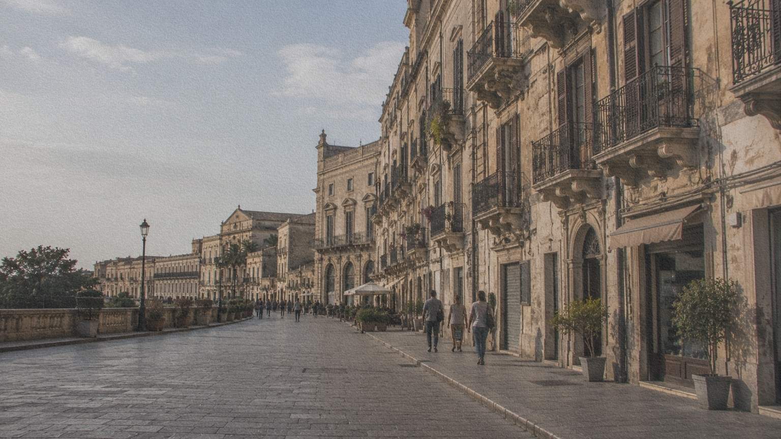 Quartier historique de Palerme mêlant palais anciens et vie contemporaine, point de départ du parcours sur les traces du Guépard.