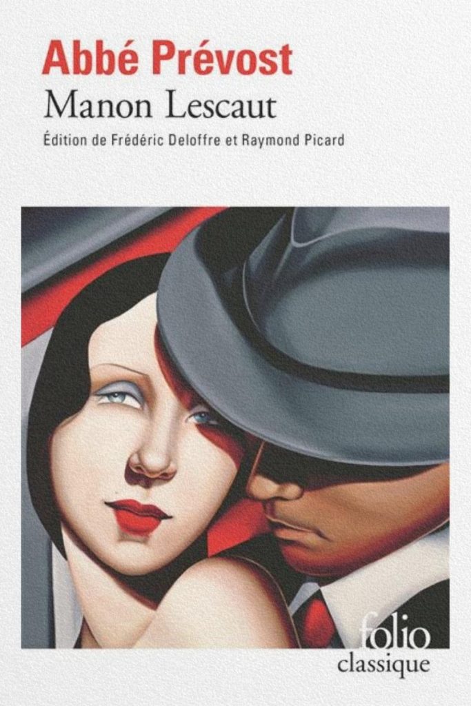Couverture du livre Manon Lescaut de l’abbé Prévost.