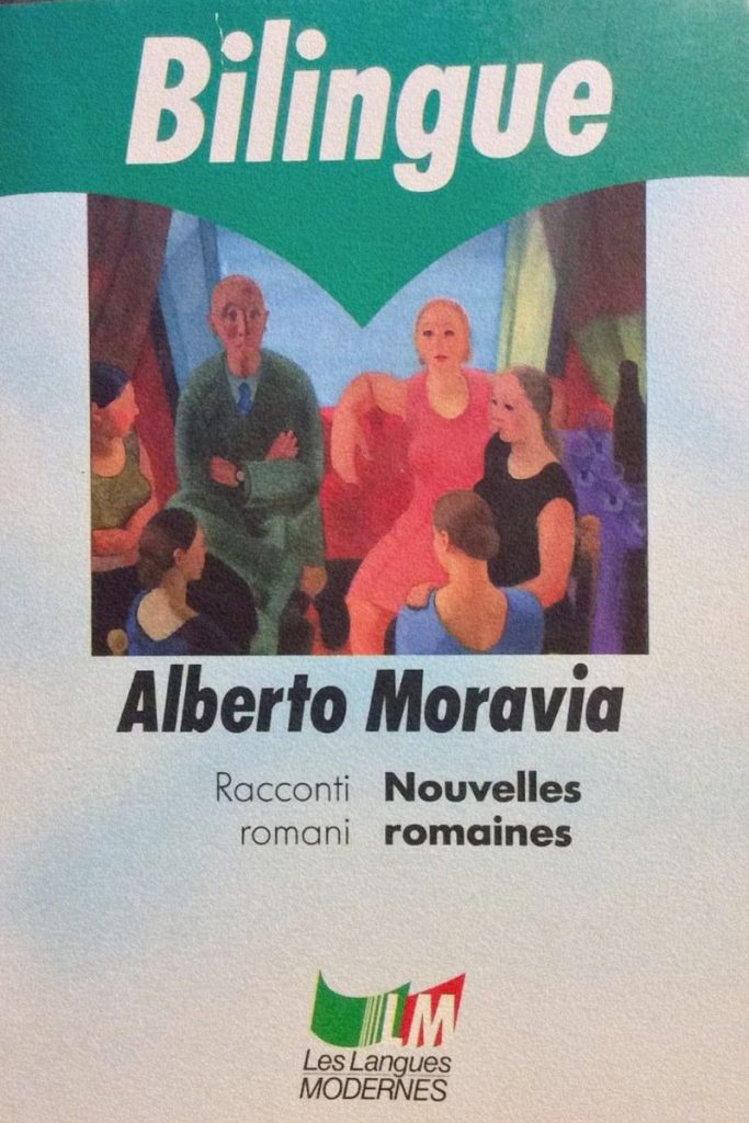 Couverture du livre Racconti romani d’Alberto Moravia.