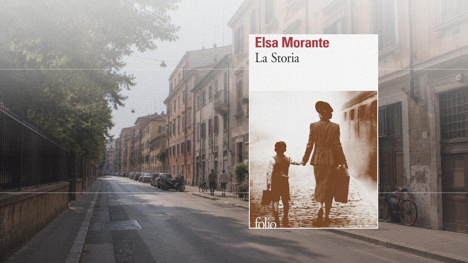 Rue du quartier San Lorenzo à Rome, territoire central du roman La Storia d’Elsa Morante.