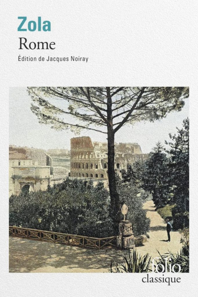 Couverture du roman Rome d’Émile Zola