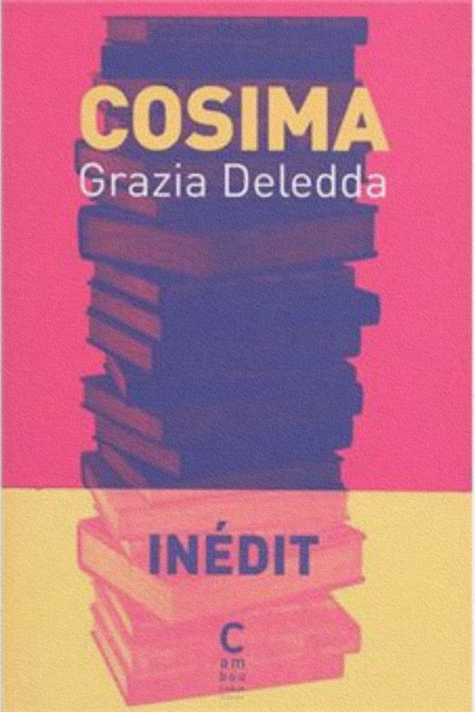 Couverture du livre Cosima de Grazia Deledda.