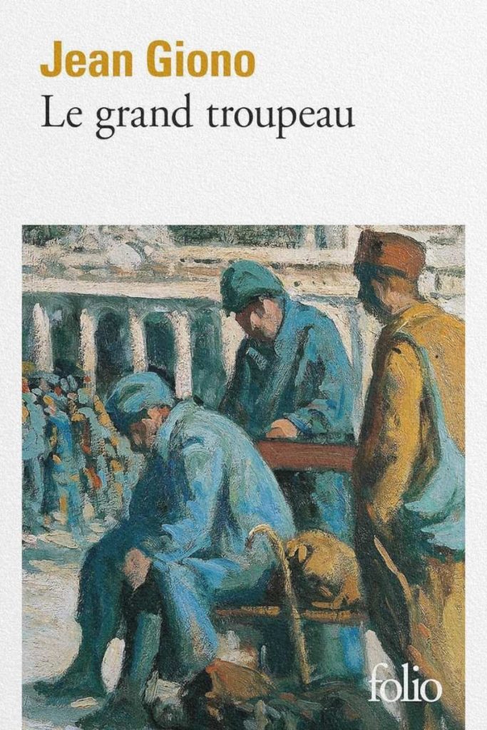 Couverture du roman Le Grand Troupeau de Jean Giono.