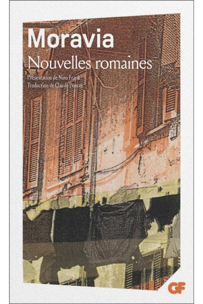 Couverture du livre Nouvelles romaines d’Alberto Moravia.