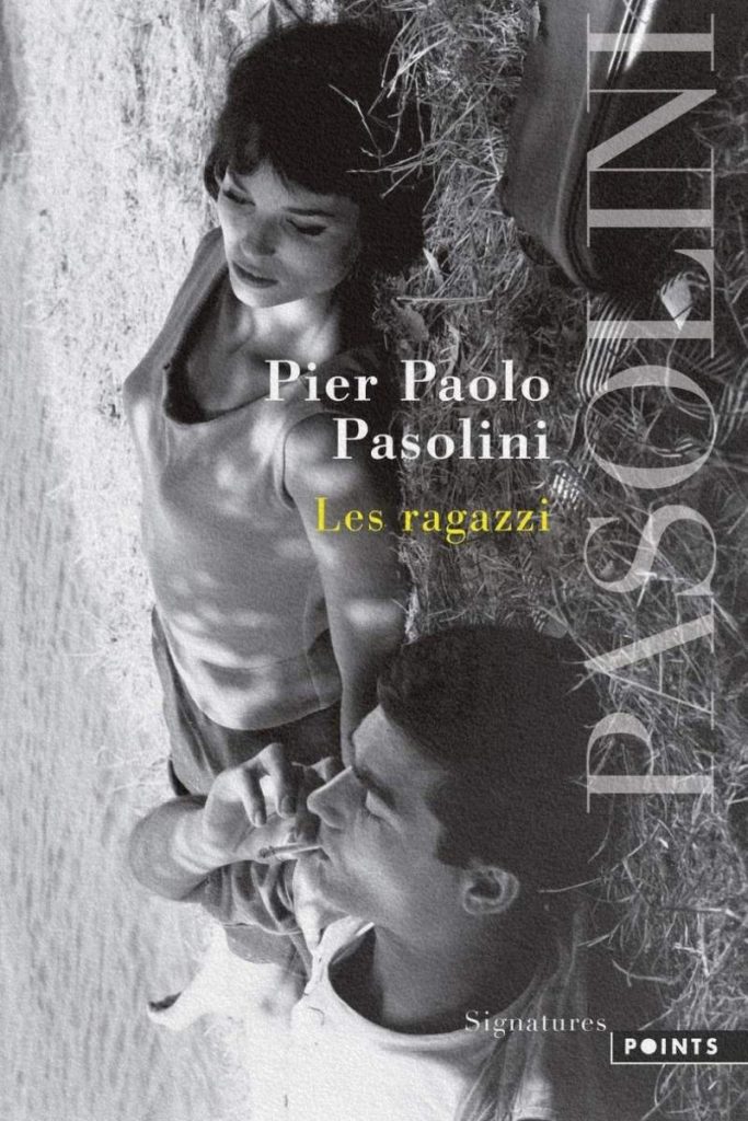 Couverture du roman Les Ragazzi de Pier Paolo Pasolini