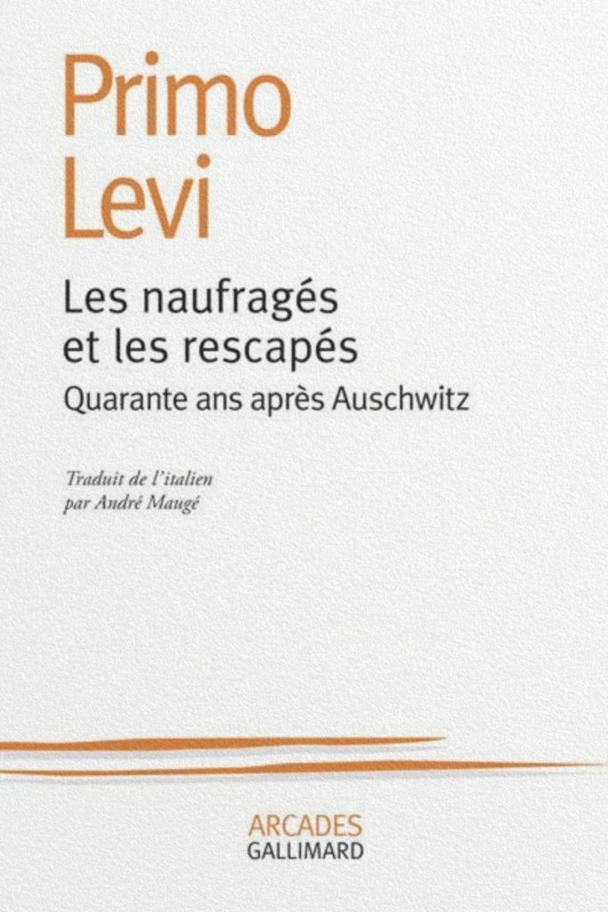 Couverture du livre Les Naufragés et les Rescapés de Primo Levi.