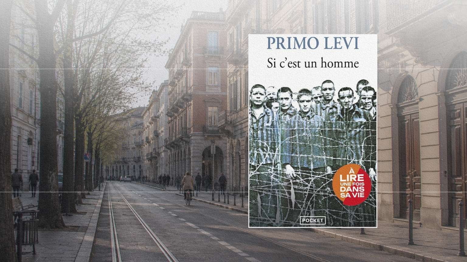 Rue de Turin, ville où Primo Levi est né, a vécu et a écrit Si c’est un homme.