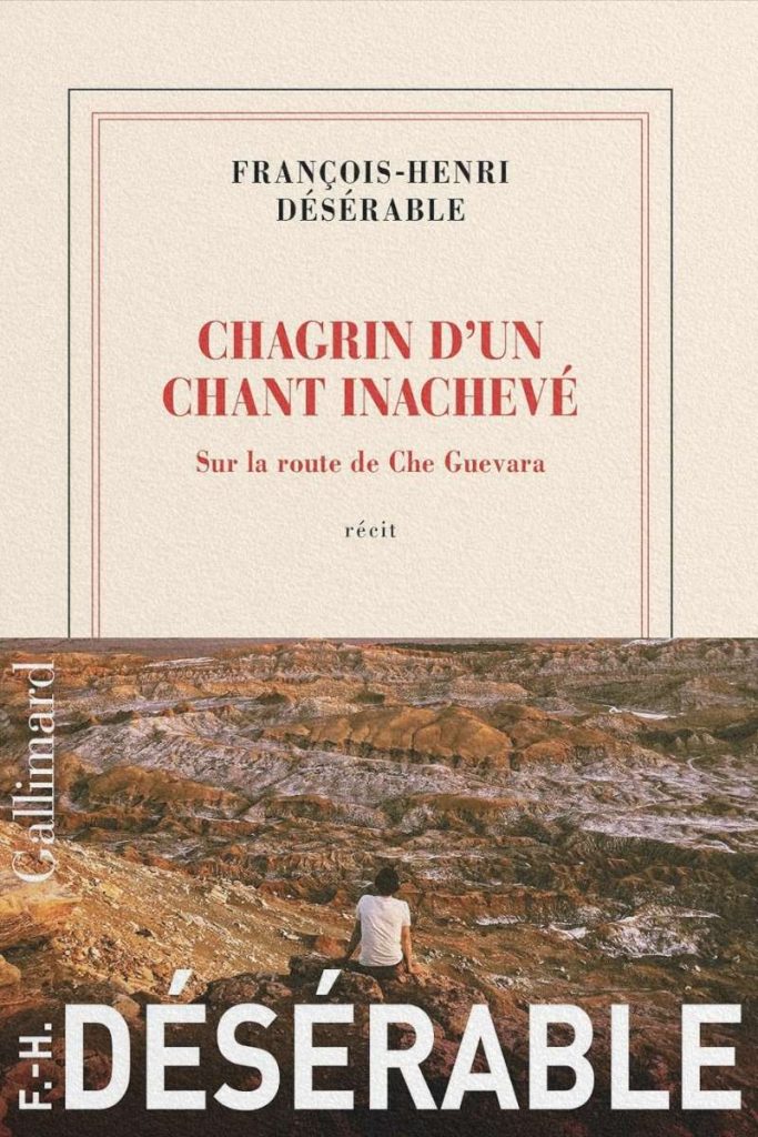 Couverture du livre Chagrin d’un chant inachevé de François-Henri Désérable